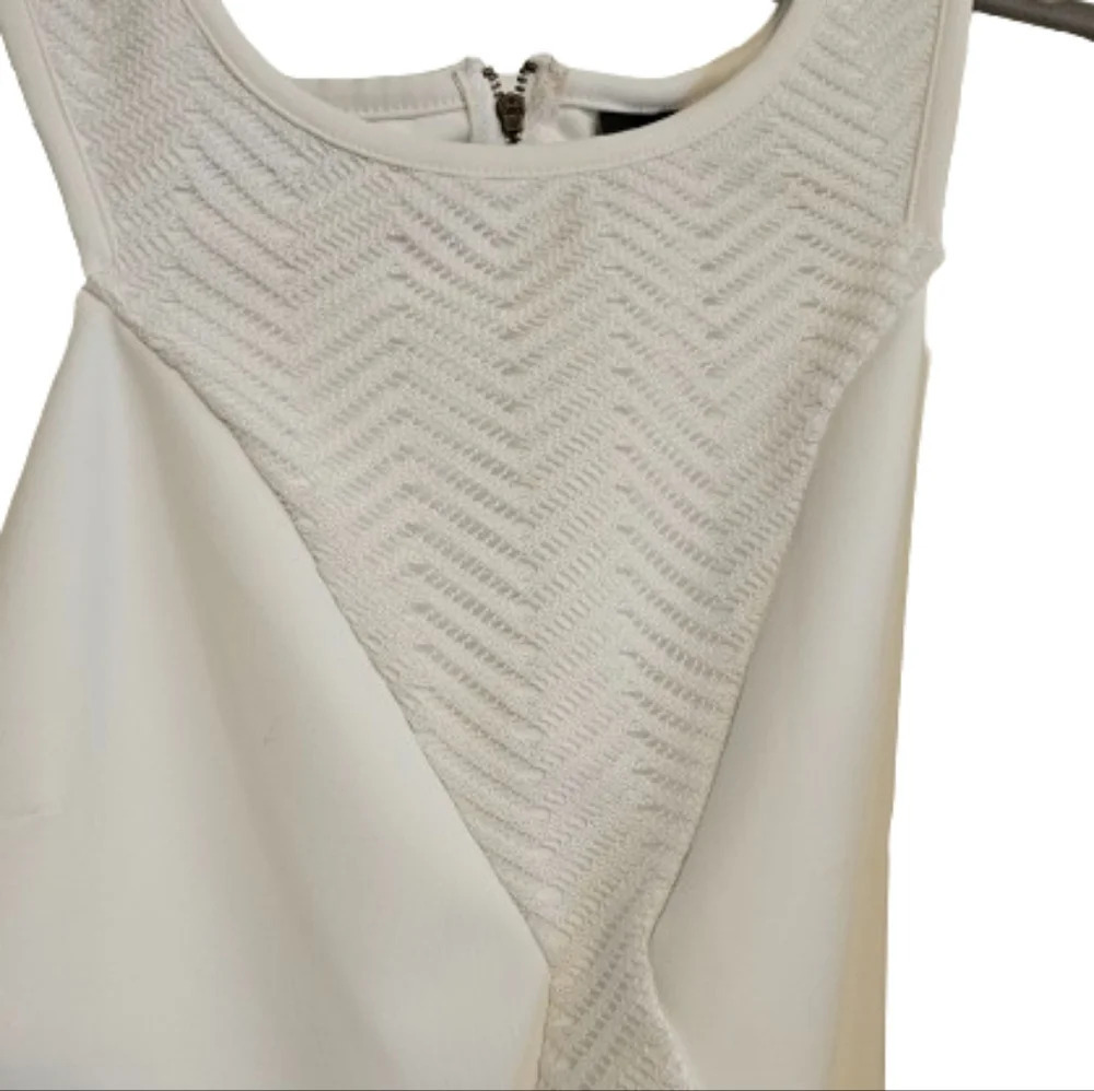 Worthington White Peplum Top - Picture 2 of 6